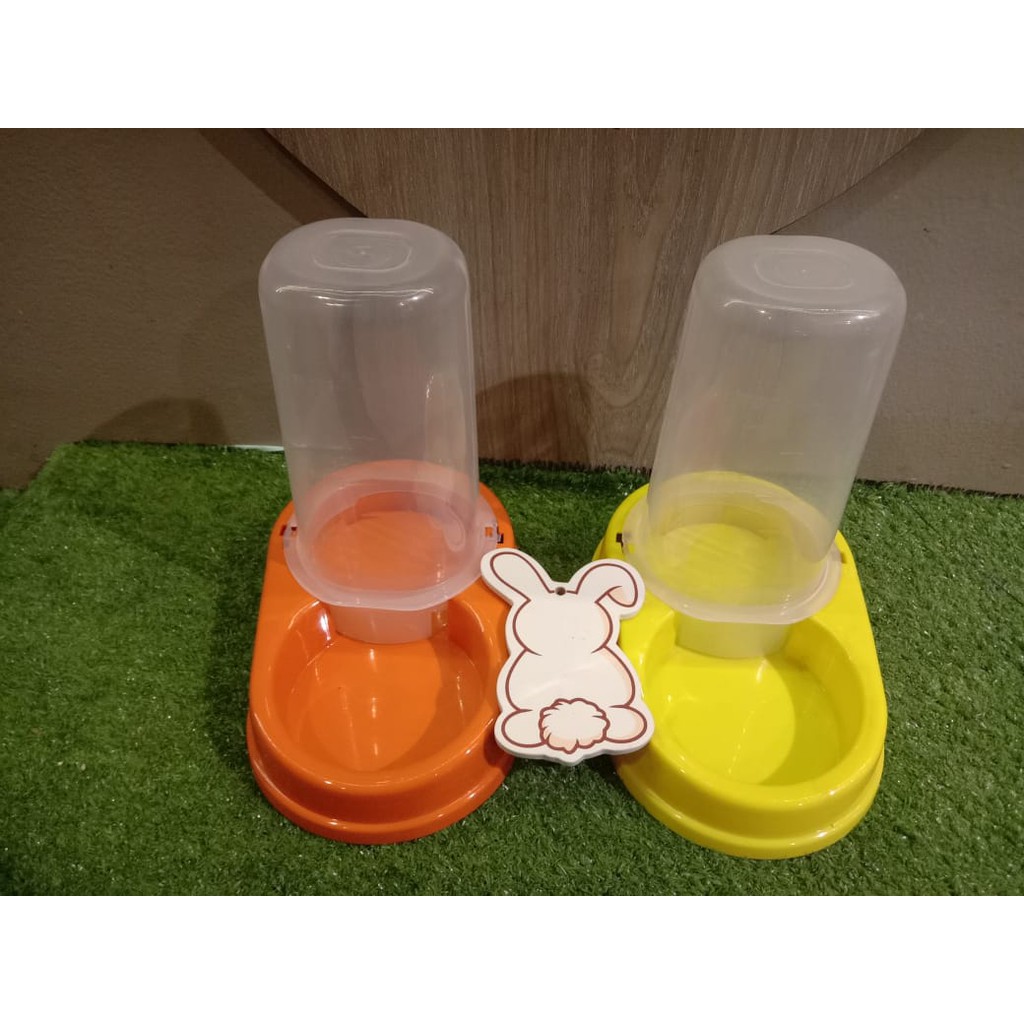 TEMPAT MAKAN KUCING ANJING DISPENSER MINUM CAT BOWL DOG 750ML - PF132