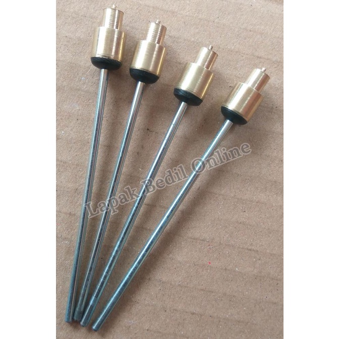 ] Pentil Tabung Kuningan Teflon Hitam Cembung AS 2.5mm