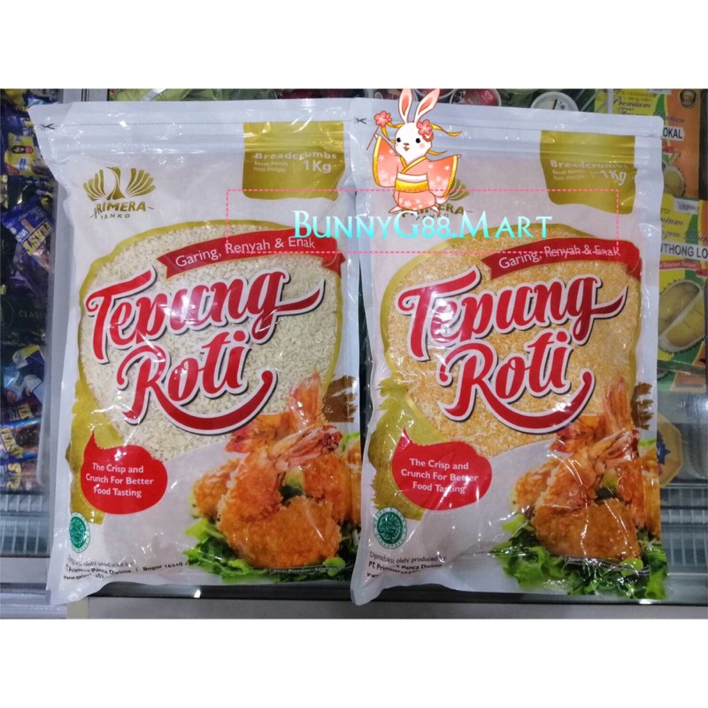 Jual TEPUNG ROTI PRIMERA 1 kg\/TEPUNG PANKO PANIR\/BREAD CRUMB-Orange | Shopee Indonesia