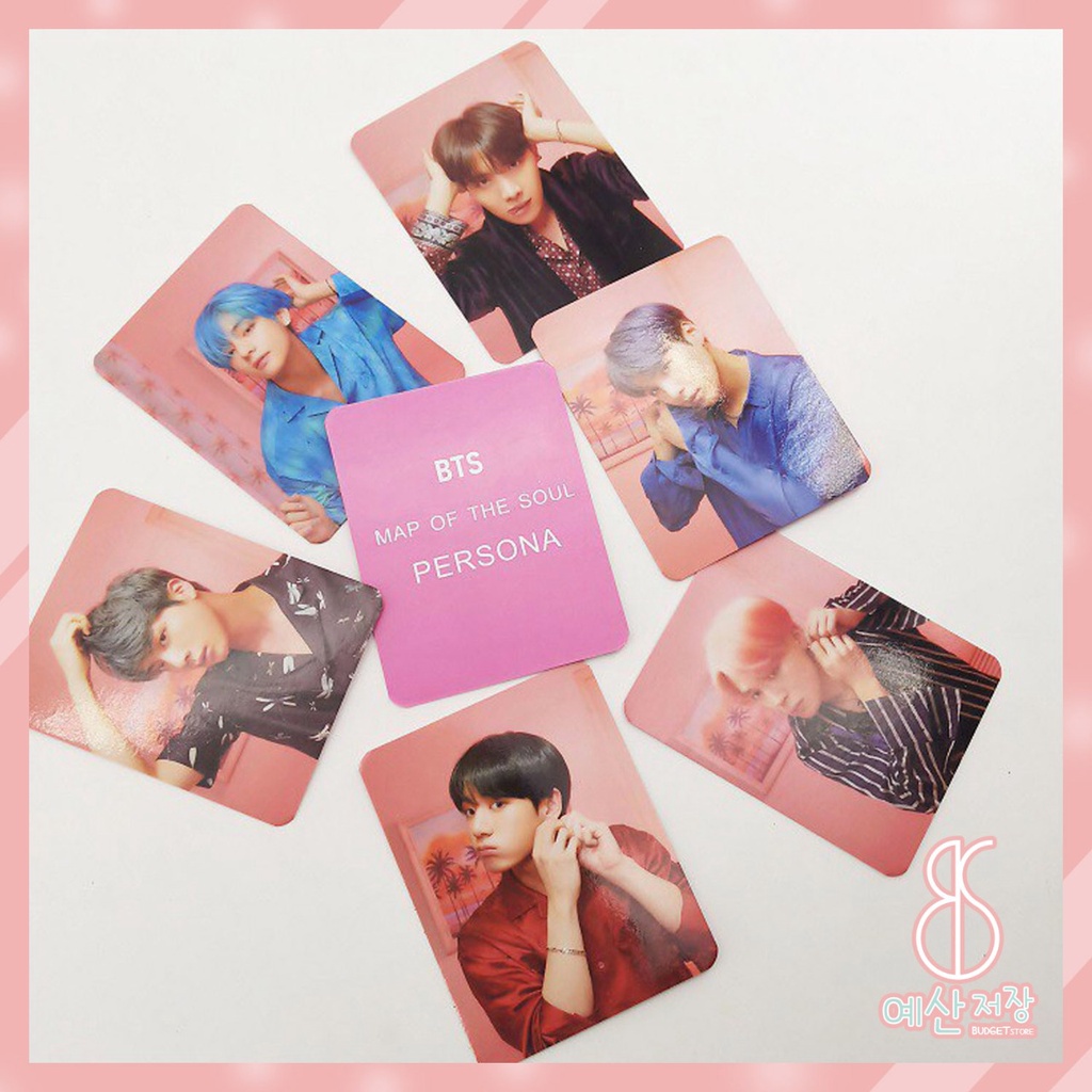 [BS] BISA COD 7pcs Kartu Lomo Card KPOP BTS BT21 Photo Card - KP024