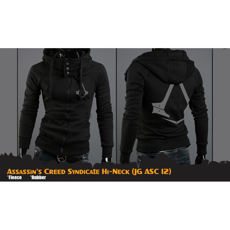 Jaket Game Assassin's Creed Syndicate Hi Neck Jacket JG ASC 12