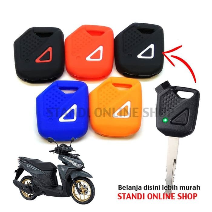 Kondom Kunci Silikon Remote Cover Honda New Vario ESP Murah