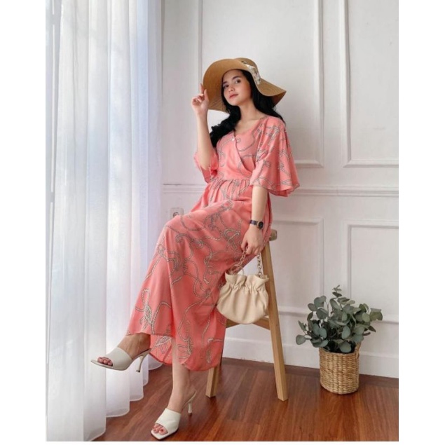 DASTER KIMONO DASTER TALI SAMPING KANAN KIRI LENGAN TROMPET