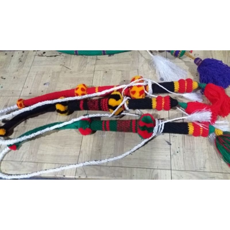 Cambuk Cemeti pecut jumbo 2 meter, SUPER ASLI biasa untuk pentas kuda lumping