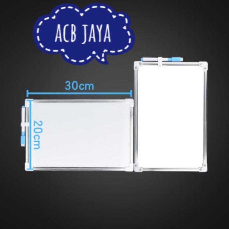 

Papan whiteboard mini 20 x 30 cm