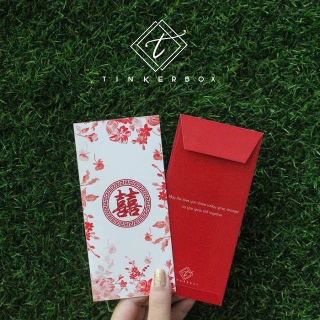 

Amplop angpao merah / wedding envelope