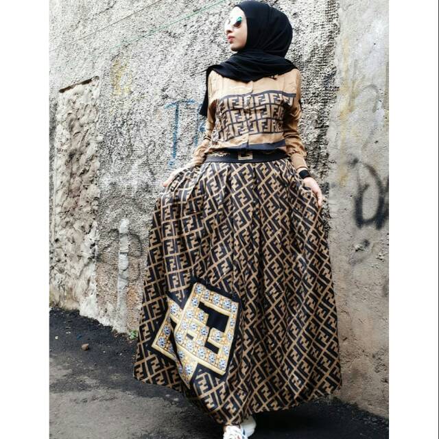 Setelan Kemeja Rok Original SHR