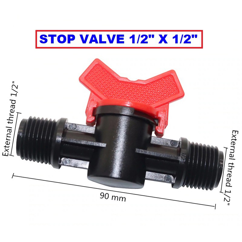 Flash Sale Check Valve Mini Stop Kran Air Pipa Pvc 0.5 X 0.5 Inch Kran Air V50zJDHmVGVWY