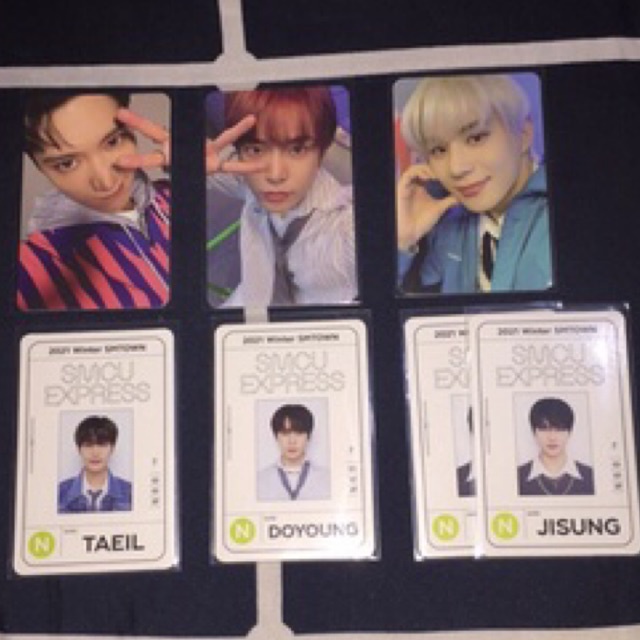 wts pc smcu daytime nighttime passcard doyoung jungwoo taeil jisung