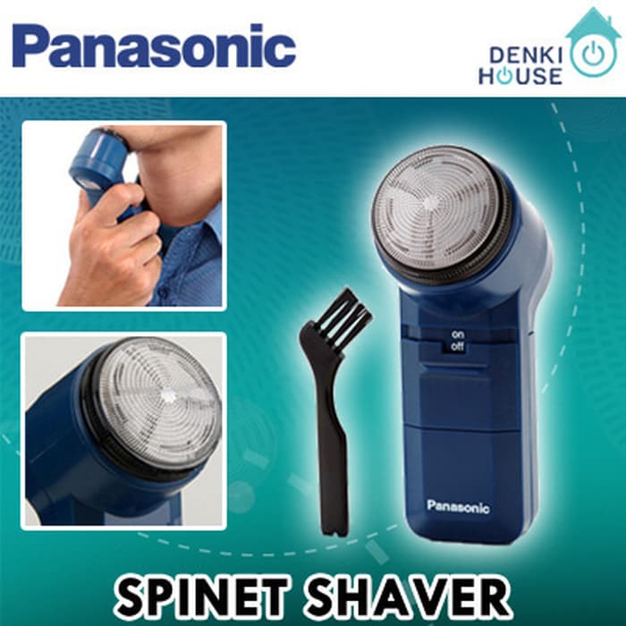 promo Panasonic Alat Mesin Cukur h3r Kumis Jenggot Electric Spinet Shaver ES534 Mc125c
