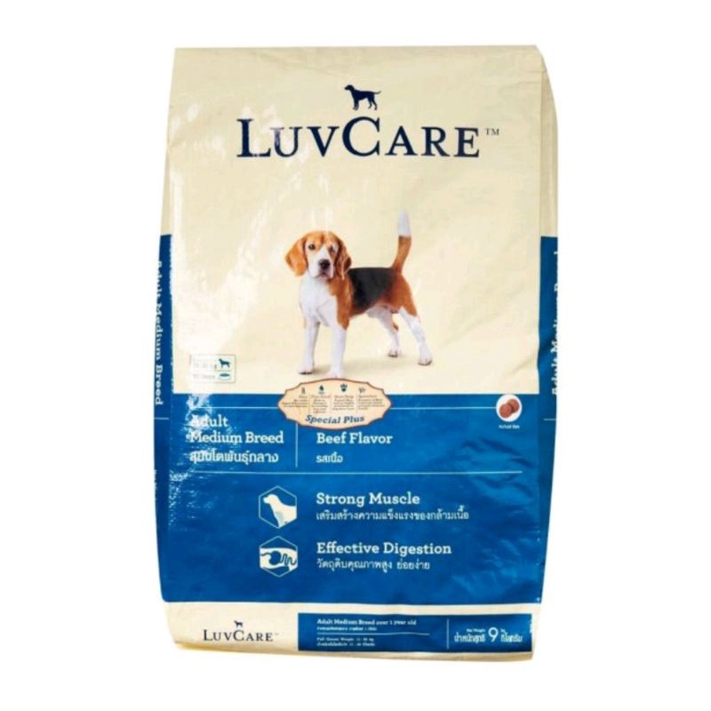 Luve Care Adult Medium Beef 9kg