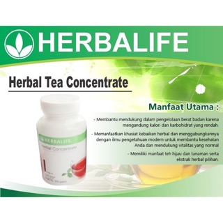 Herbalife Herbal Concentrate Thermojetic Tea Thermo Tea Asli Shopee Indonesia
