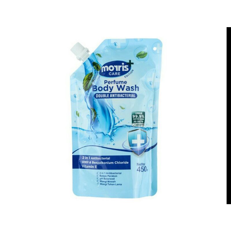 morris Body Wash Double Anti Bacterial 2 in 1 450ml