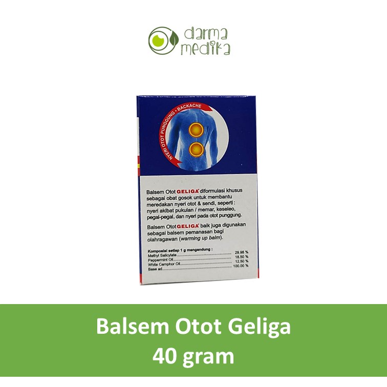 Balsem Geliga 40gram 40grm