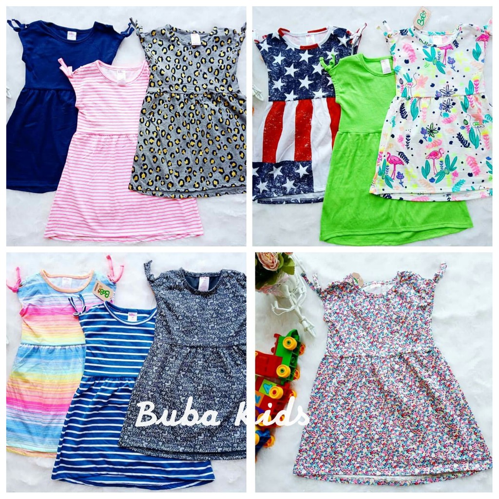 Grosir Sisi Dress tali  Bobo kids