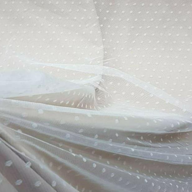 ❄ KAIN TILE POLKADOT. TILE BINTIK. TILE DOT HITAM HALUS_BAHAN KOMBINASI ➻