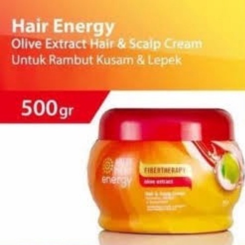 Makarizo Hair Energy Fibertherapy Hair &amp; Scalp Creambath 500gr