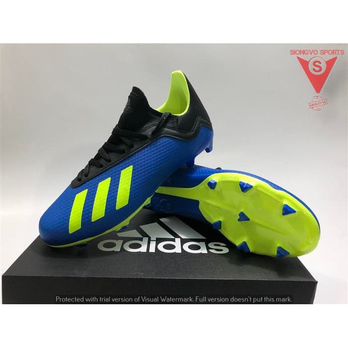 Sepatu Bola Anak Adidas X 18 3 Fg Jr Original Db2416 Wc 2018