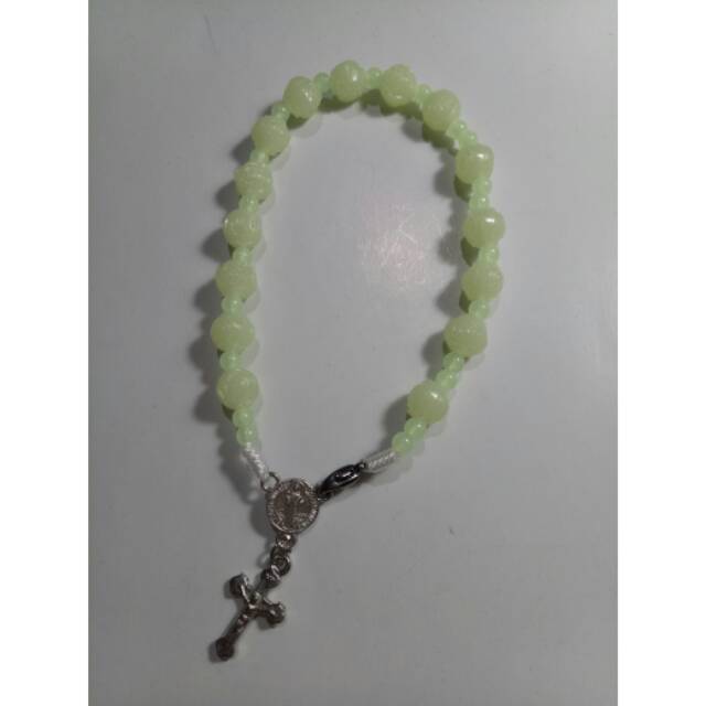 Gelang rosario fosfor 8mm