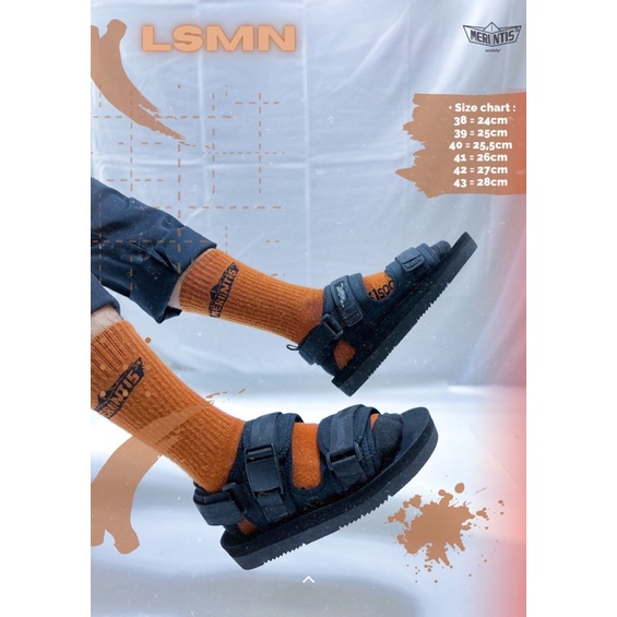 sandal gunung LSMN merintis31society