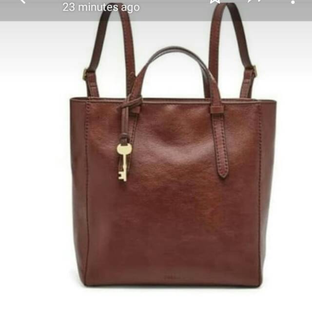 Tas camilla hena backpack small fossil