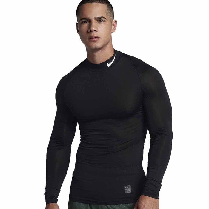 NEW !! Baselayer / Manset Drifit Nike Manset Black gym fitness