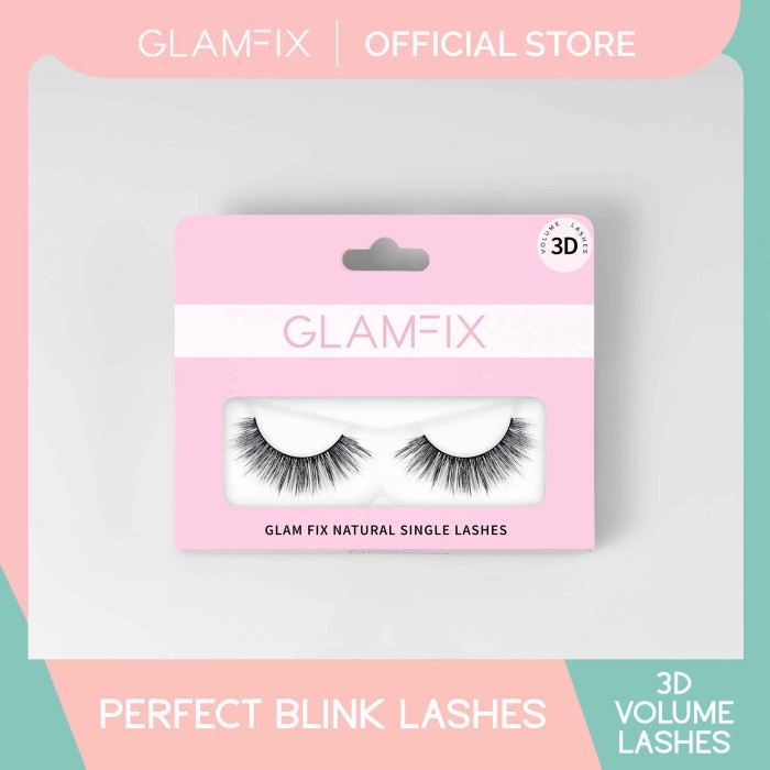 GLAMFIX Perfect Blink Lashes Bulu Mata 3D Volume New | Glamfix - 3D Volume01 New ORIGINAL