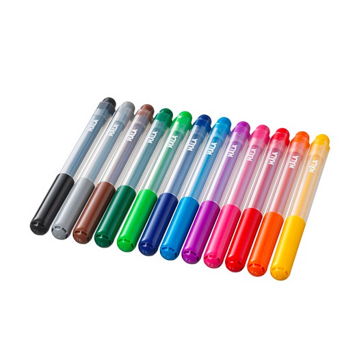 

701.933.16 MÅLA Pena tinta berwarna, warna campuran MALA Pena tinta berwarna warna campuran SET ISI 12