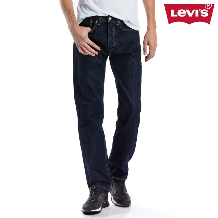 LEVIS 505 Celana Jeans Men Original Regular Fit Jeans LEVIS 505 Celana Jeans Men Original Regular Fit Jeans