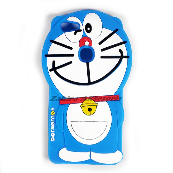 Silikon Boneka Doraemon Blinking 3D Case Vivo V7