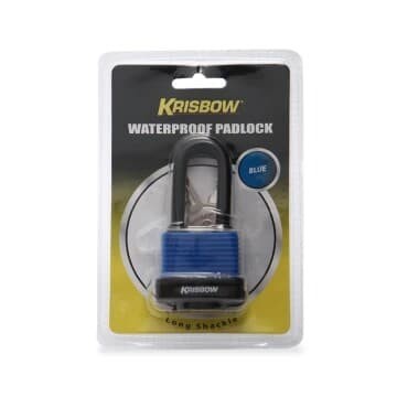 Krisbow Gembok Tahan Air 40 Mm - Kunci Gembok Pagar Rumah Dan Motor
