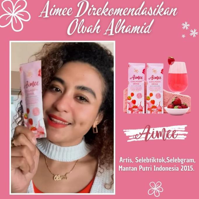 Aimee Collagen Drink 1 Box. ---Terbaru---