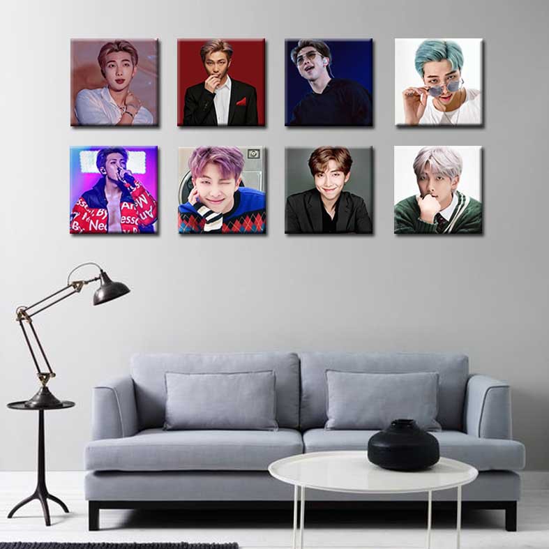 [DECOR] RAPMONSTER-BTS poster tempelan Pajangan hiasan dinding kayu