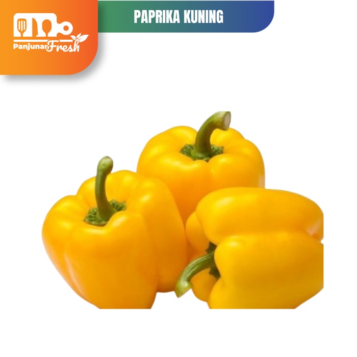

SAYUR SEGAR PAPRIKA KUNING FRESH 300-500 GR