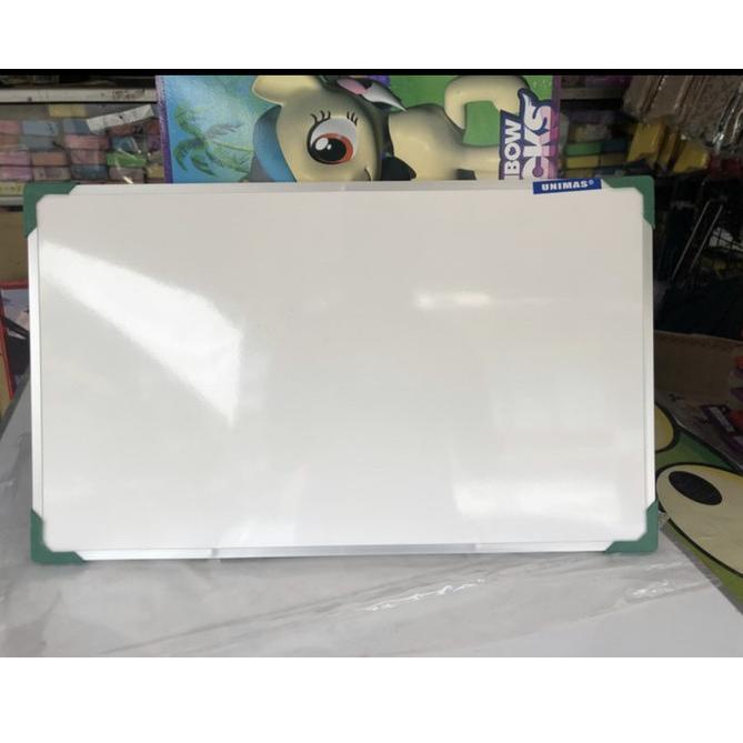 

{T-USQ) {♫) PAPAN TULIS WHITEBOARD 90x120 {siap dikirim)