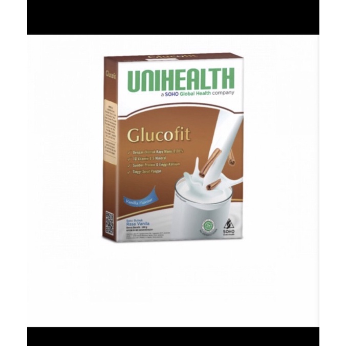 

susu glucofit 180g untuk penderita diabetes unihealht soho