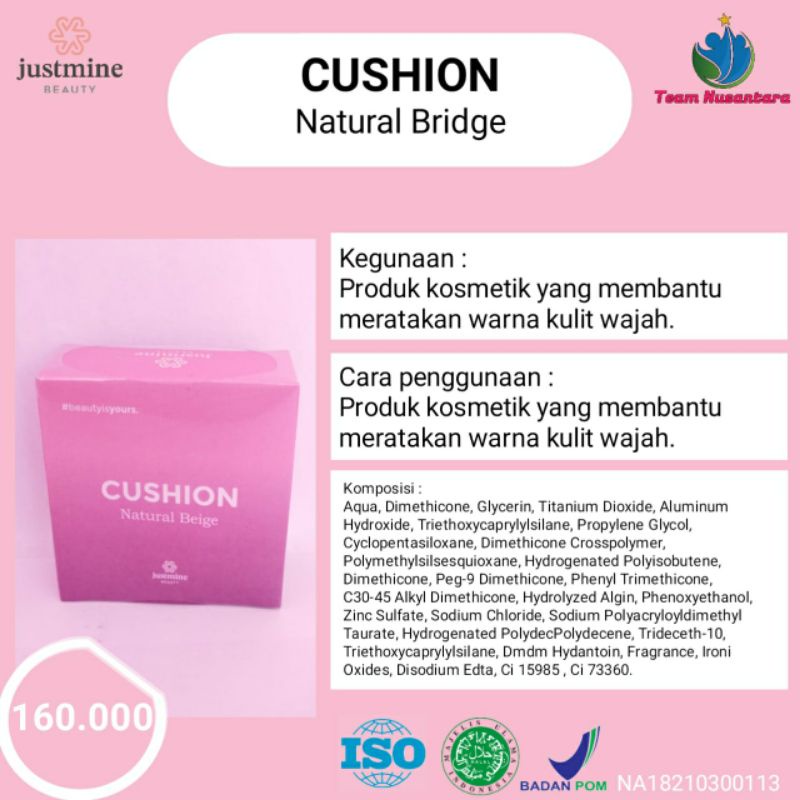 Cushion Justmine Beauty