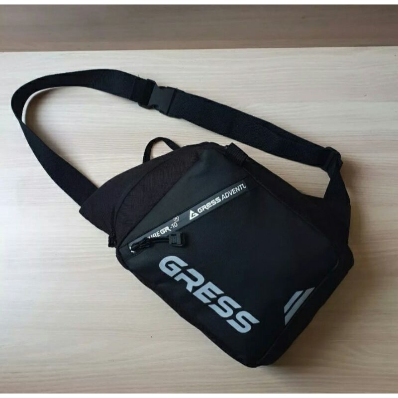 tasslempang pria/tas slingbag waterproof/tas waistbag PROMO Waistbag Pria - TRM WATERPROOF
