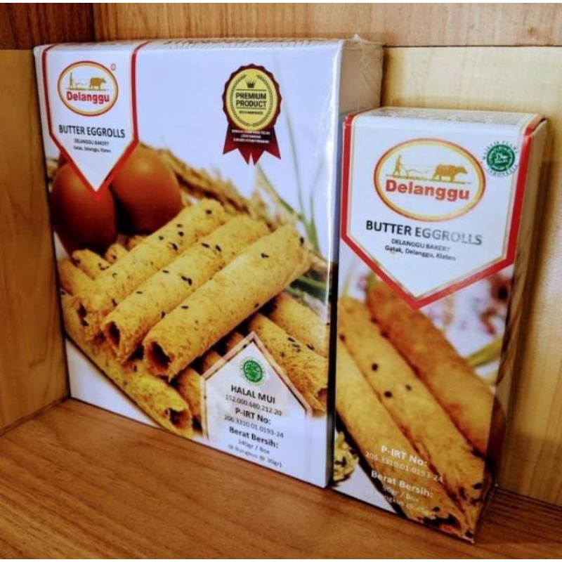 Butter Eggrolls Delanggu Kue kering