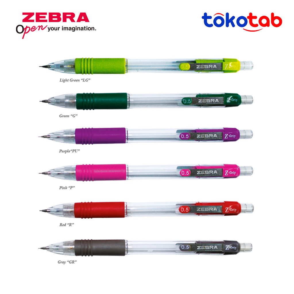 

Pensil Mekanik ZEBRA MP-052 0.5 Z-Grip