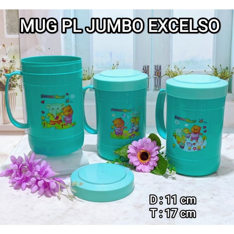 GELAS / MUG TUTUP DRAT PL JUMBO EXCELSO