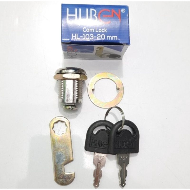 Kunci Loker Locker HL 103-20mm- HL-30mm Kait Camlock Camlok - Kunci Laci