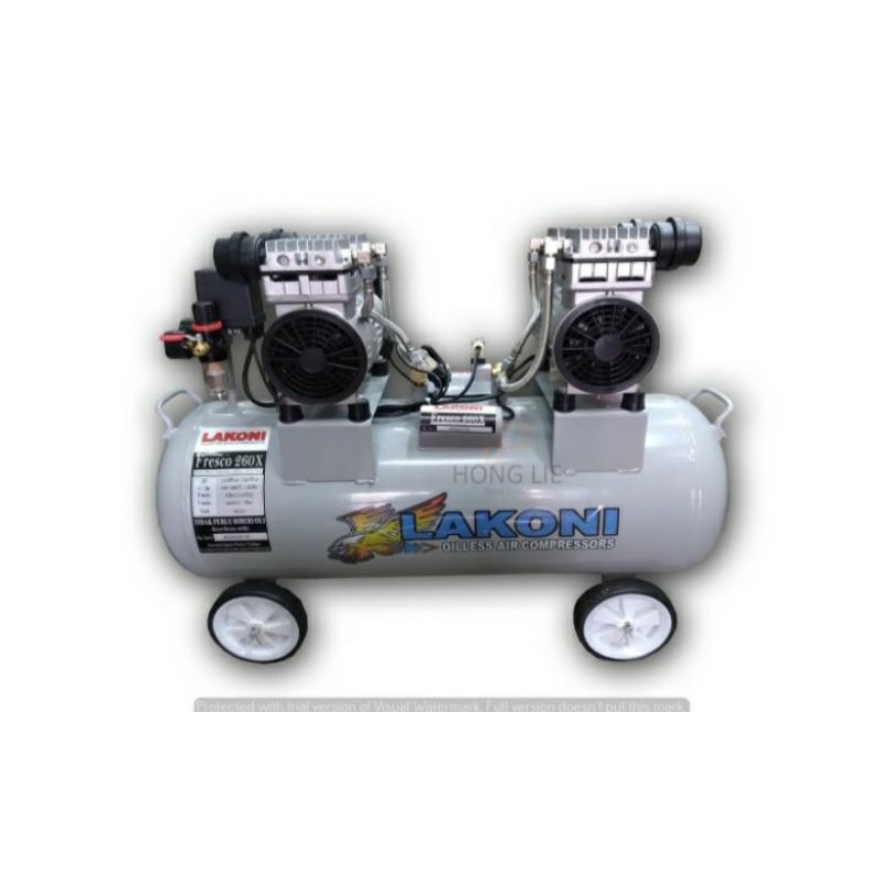 Lakoni Fresco 260 Kompresor 2HP 2 HP Silent Oiless Tanpa Oli