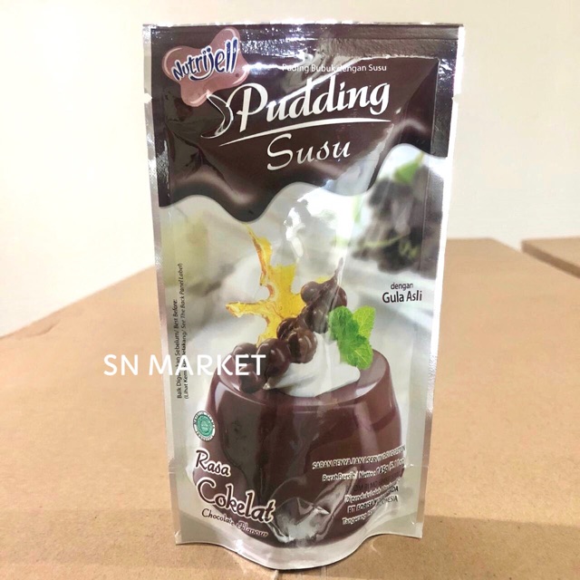 

Nutrijell Pudding Susu Cokelat / Coklat 145gr