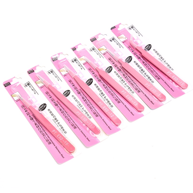 # Kaos T-Shirt Wanita Lengan Pendek Motif Print #Pinset Alis Profesional Bahan Stainless Steel