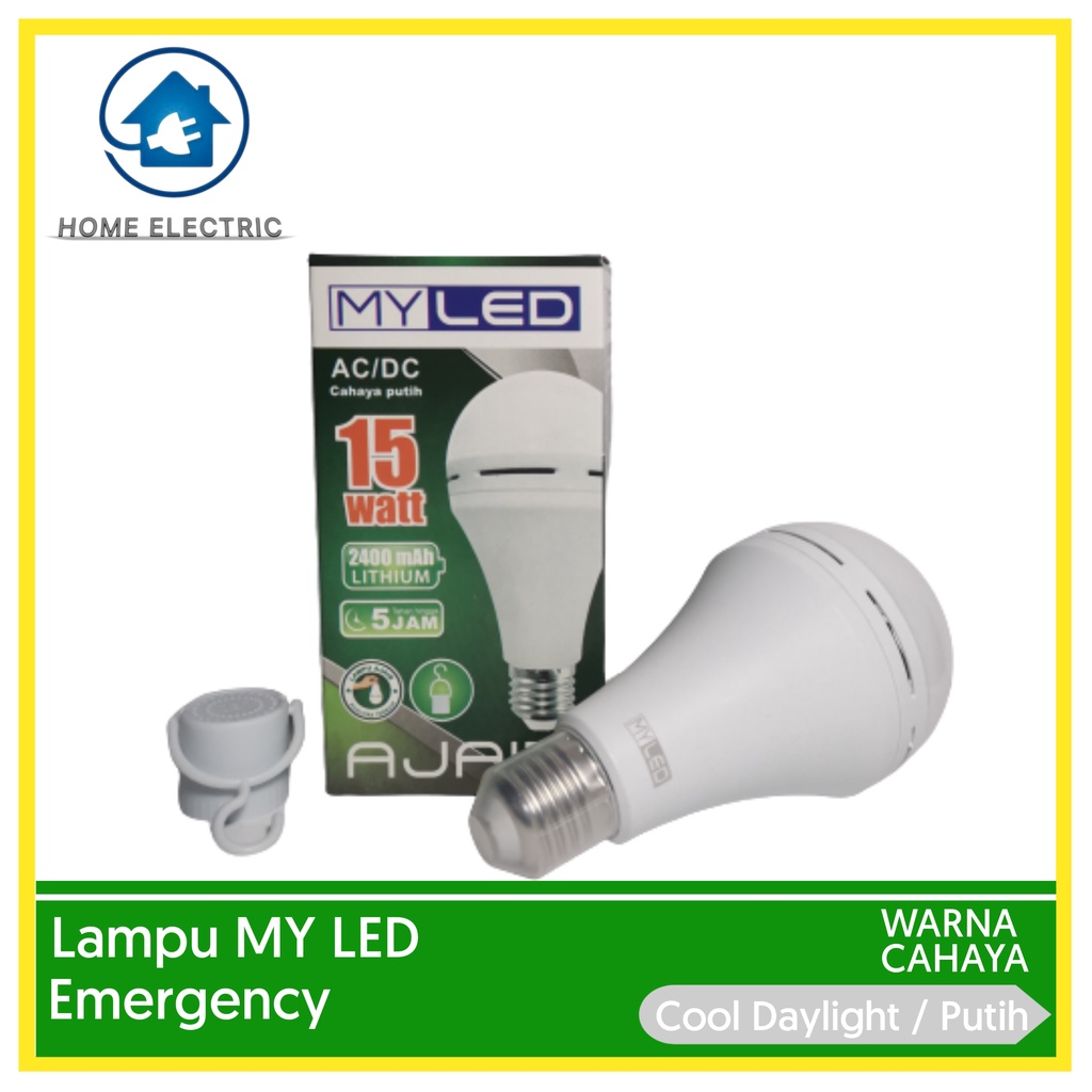 Lampu LED EMERGENCY MY LED AJAIB 15 Watt