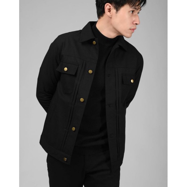 Heymale Trucker Jacket Black (M Only)