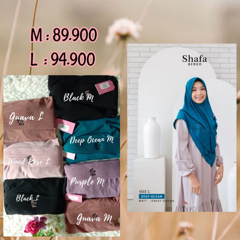 Shafa Bergo by Alfasa Hijab