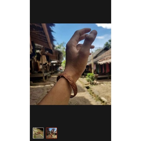 Gelang Pakuhandam etnik baduy, gelang pria wanita etnik baduy original.