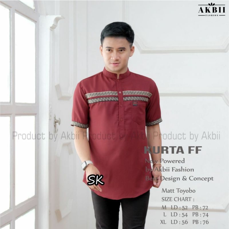 NEW! baju koko kurta FF terbaru kualitas premium dengan bahan berkualitas toyobo import